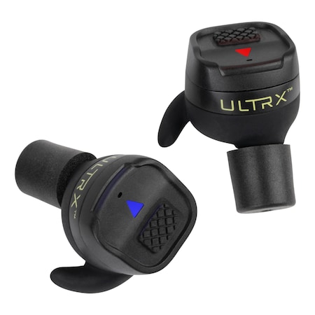 Ultrx Bionic Fuse Bluetooth Earbuds w/ Charging Case, Dark Gray 4111